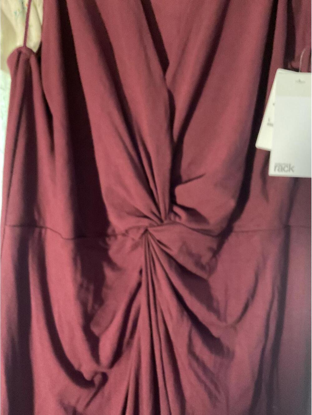 Nordstrom Rack Sleeveless Maxi Dress - Burgundy Twist Detail by Rack - Picture 5 of 9
